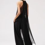 NALA TOP - Scarf Top (Black)