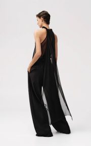 NALA TOP - Scarf Top (Black)
