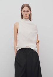 NALA TOP - Scarf Top (Black) - Image 2
